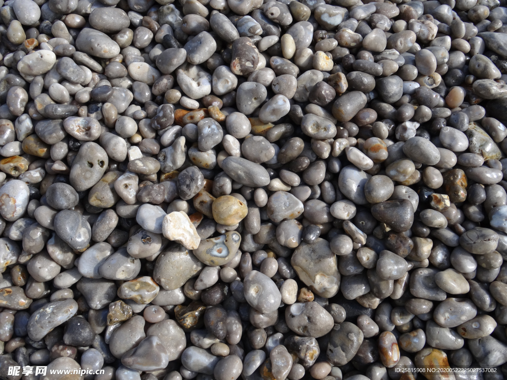 鹅卵石卵石石子图片