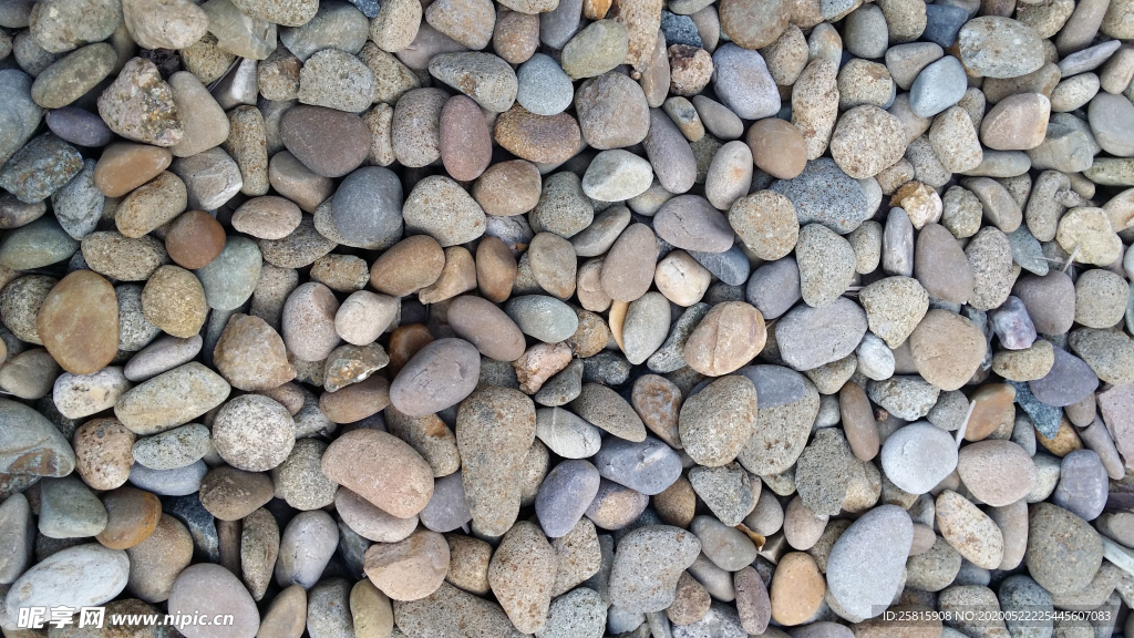 鹅卵石卵石石子图片