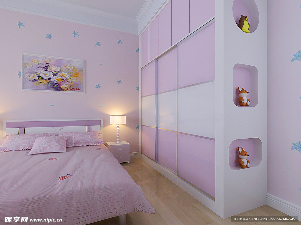 儿童家装效果图设计