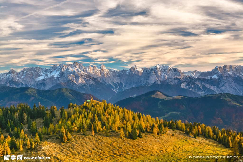 阿尔卑斯山风景图片
