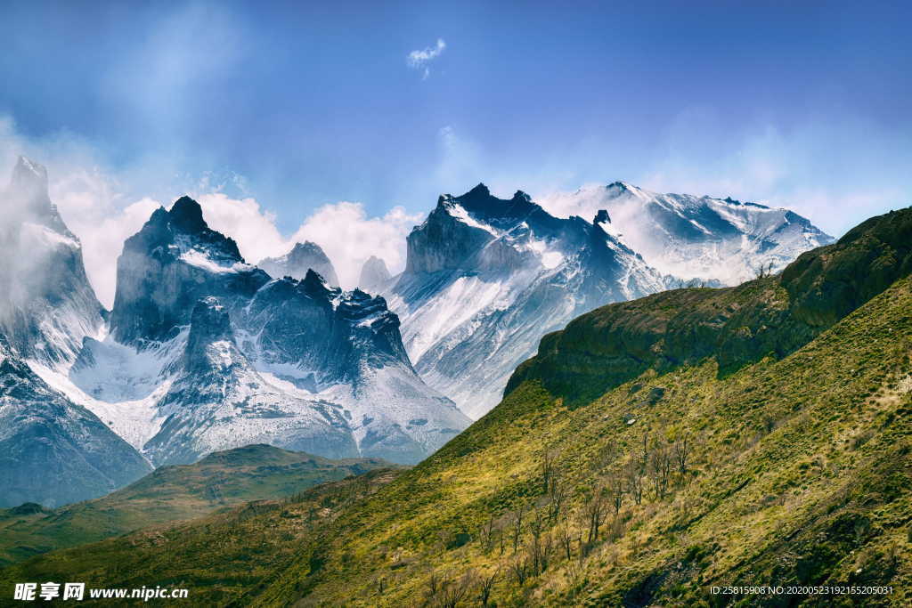 阿尔卑斯山风景图片