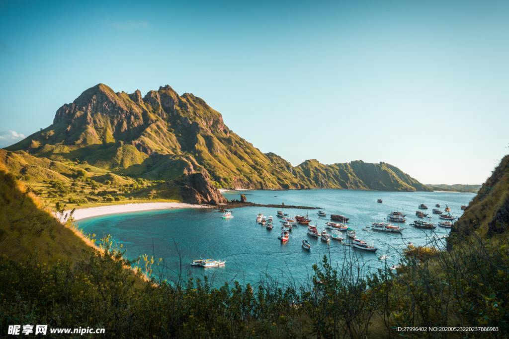 山水 森林 天空
