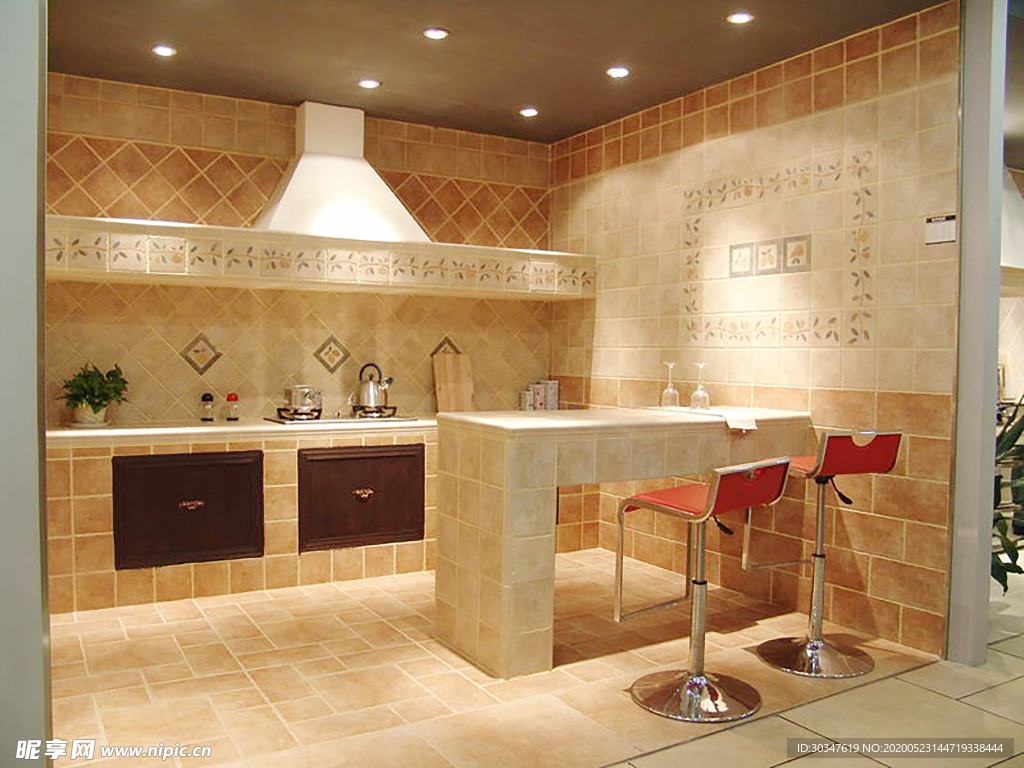 厨房家装效果图设计