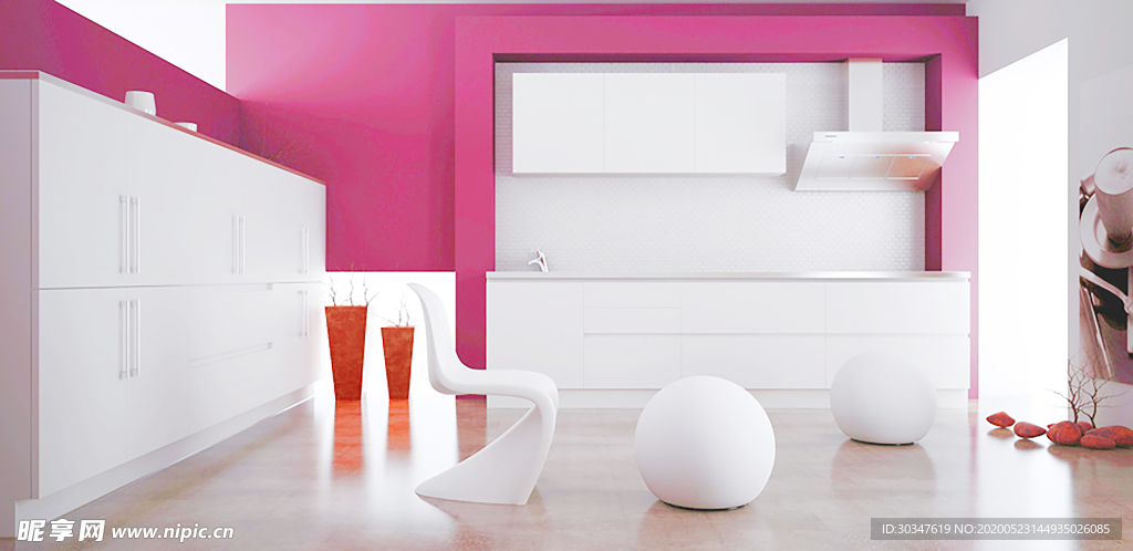 厨房家装效果图设计