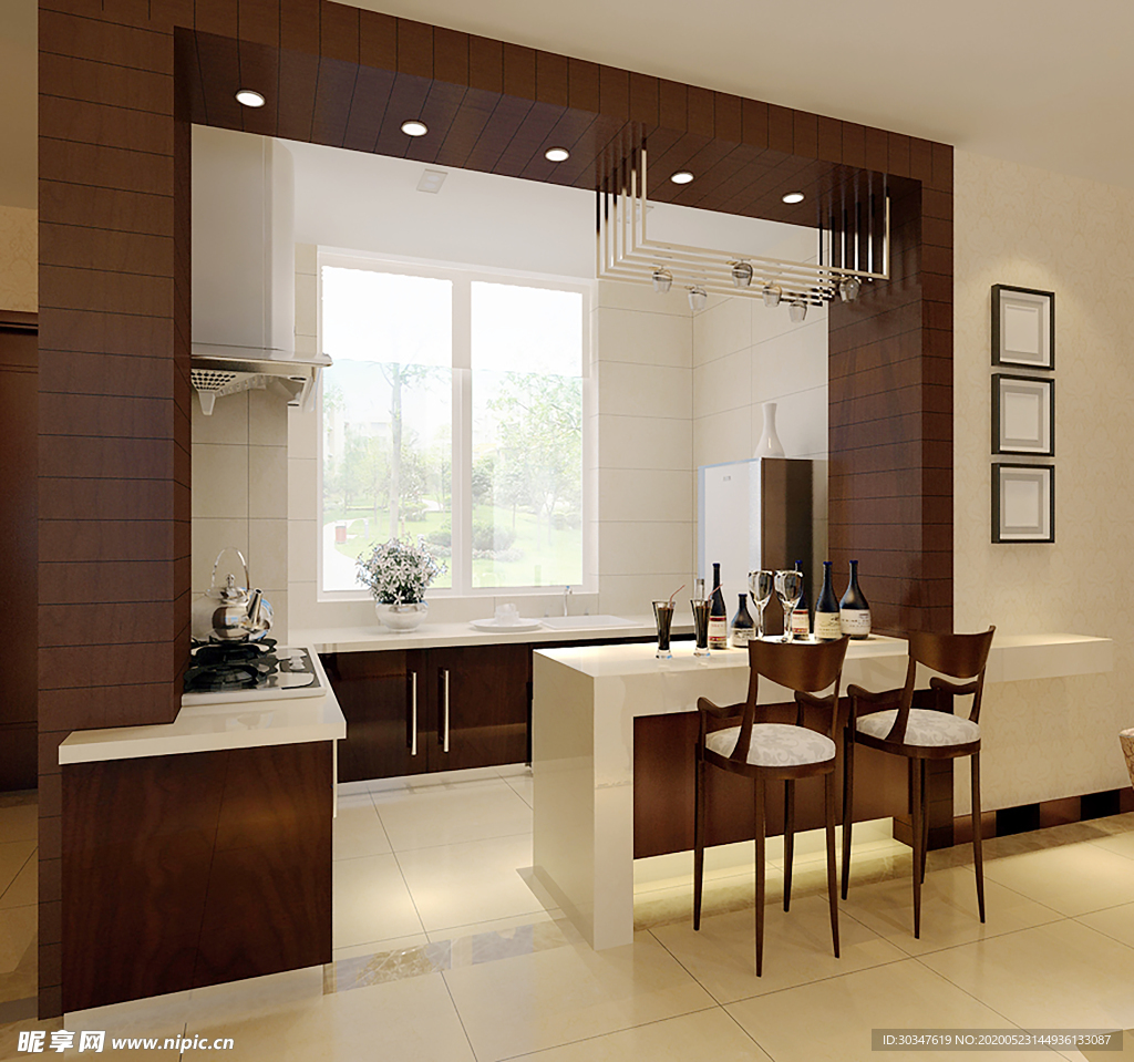 厨房家装效果图设计