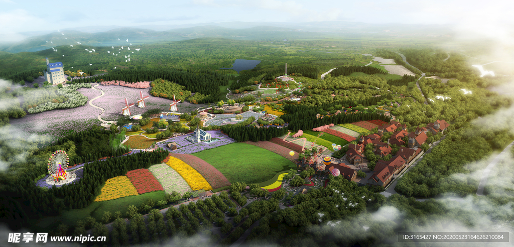 青岛藏马山效果实景图