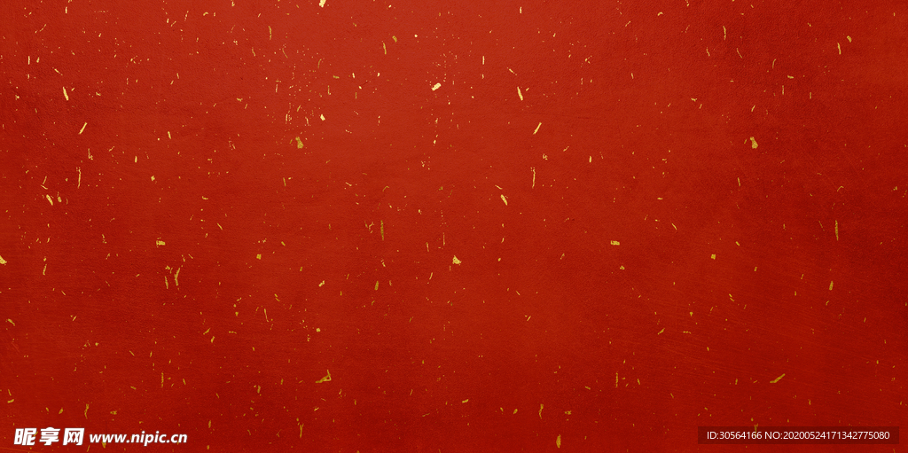 红色古风金点复古背景素材