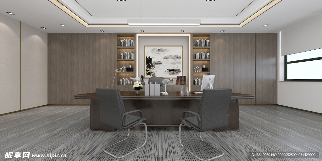 总经理室效果图