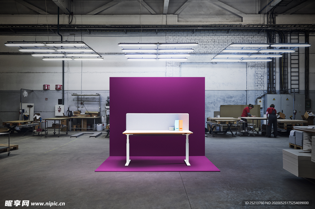 工业设计桌子工厂摆设