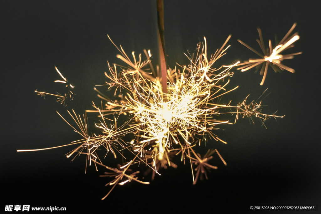 烟花棒烟火祝福图片