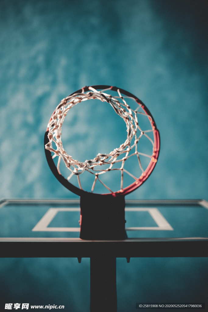 篮球框篮板蓝框图片