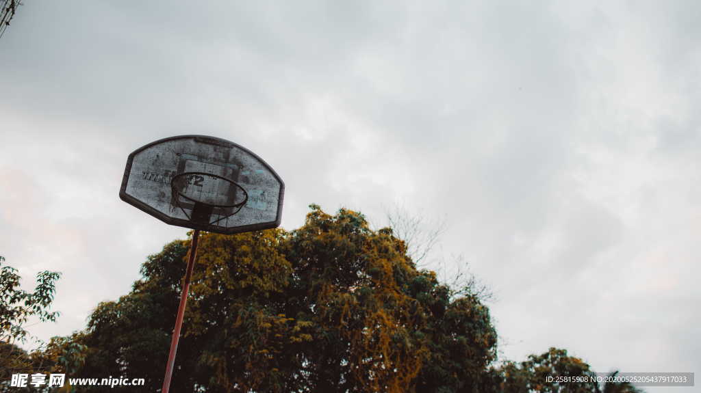 篮球框篮板蓝框图片