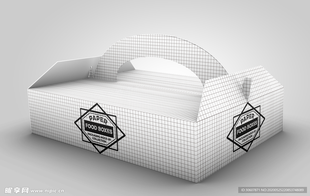 纸盒样机