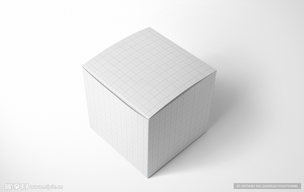 纸盒 样机 VI  贴图