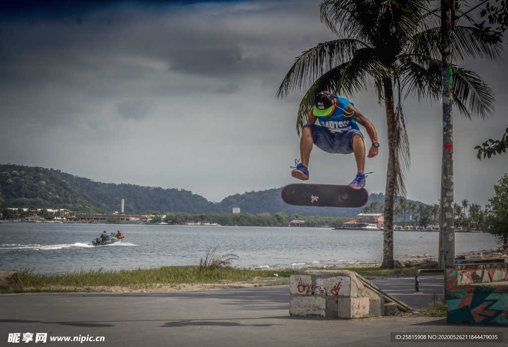 滑板休闲运动炫酷图片
