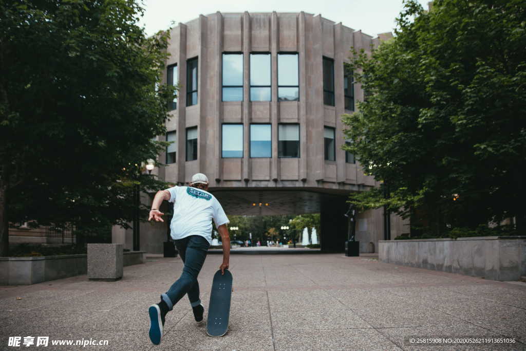 滑板休闲运动炫酷图片