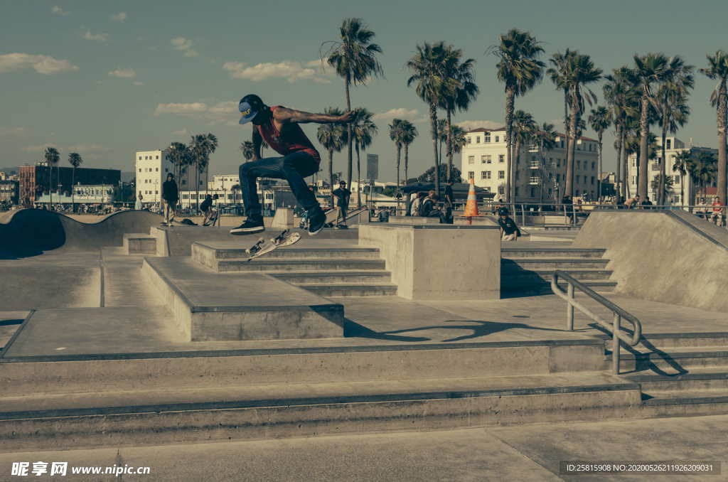滑板休闲运动炫酷图片