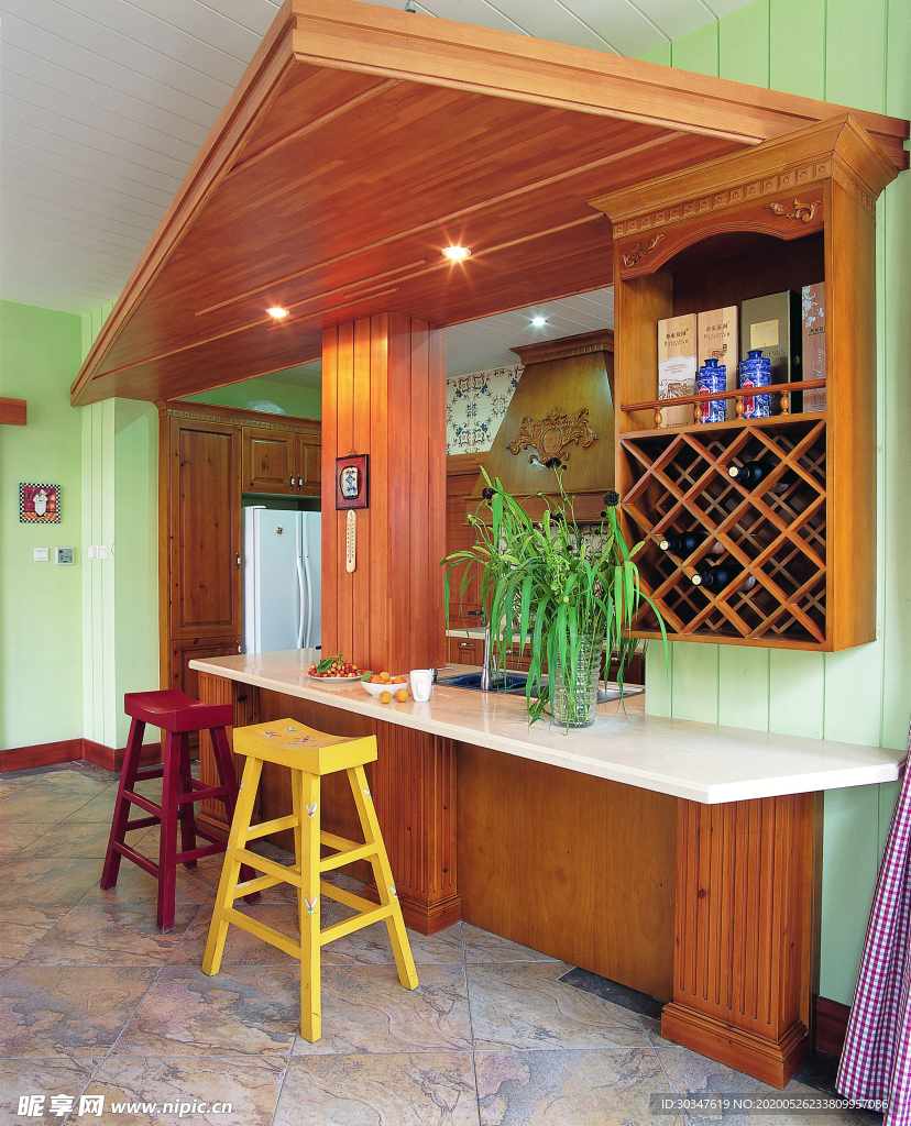 厨房家装效果图设计图片