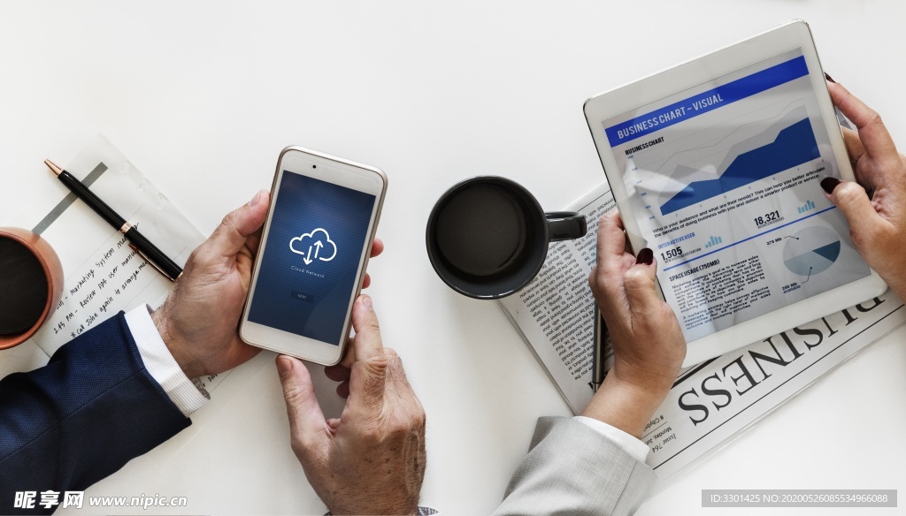 商务分析图片