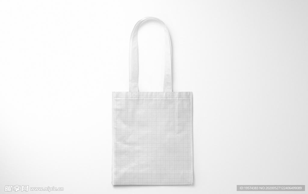 白色 环保 样机 手提袋 布袋
