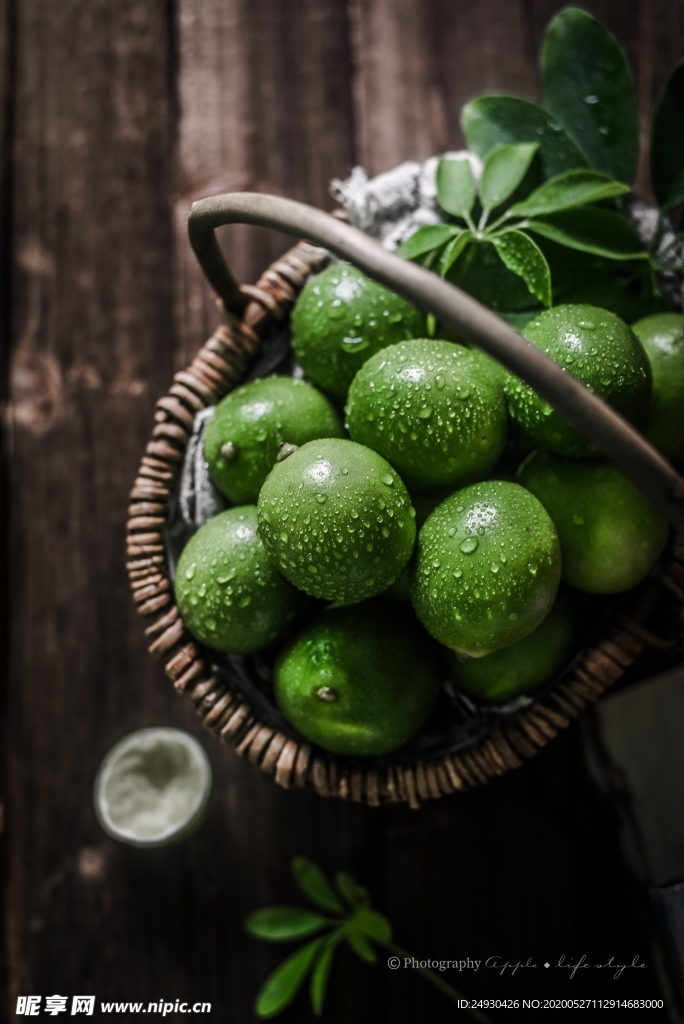 青柠檬  静物水果