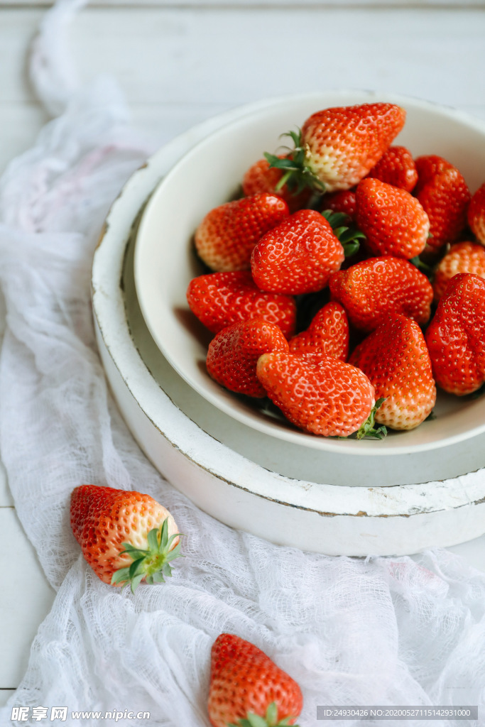 草莓 静物水果草莓