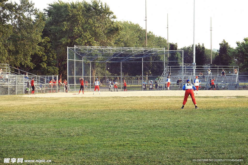 足球场绿荫图片