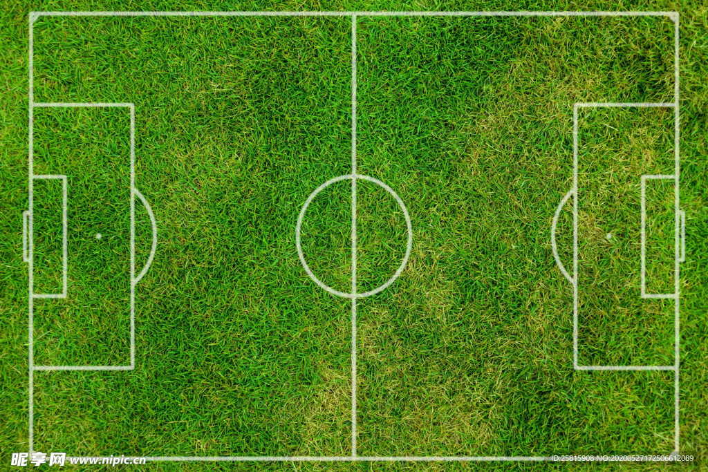 足球场绿荫图片