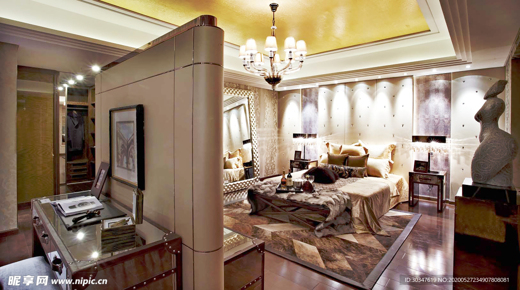 屏风家装效果图设计