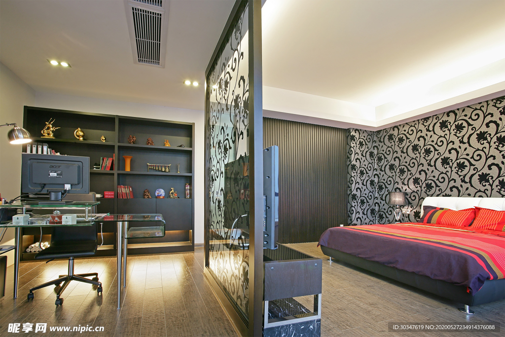 屏风家装效果图设计