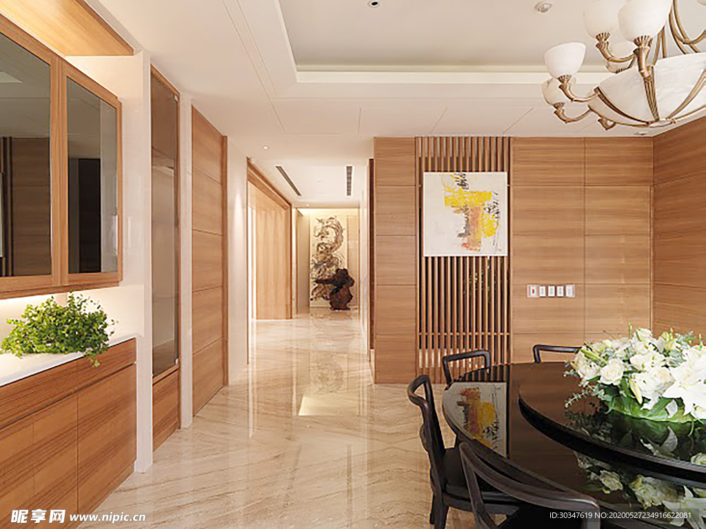 屏风家装效果图设计