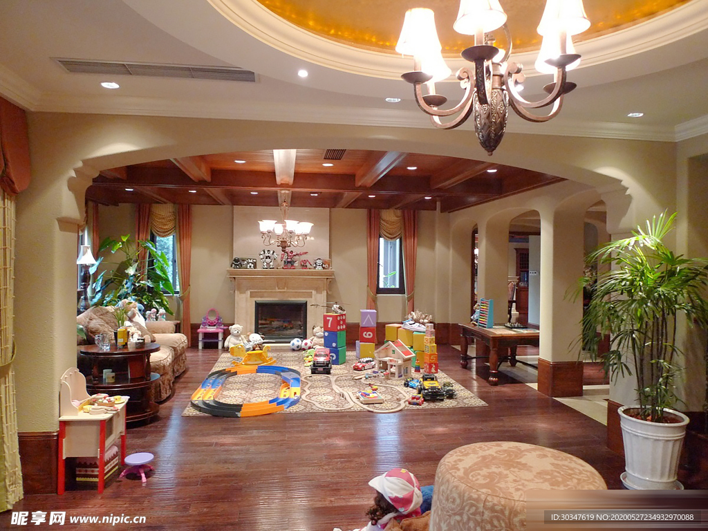 屏风家装效果图设计