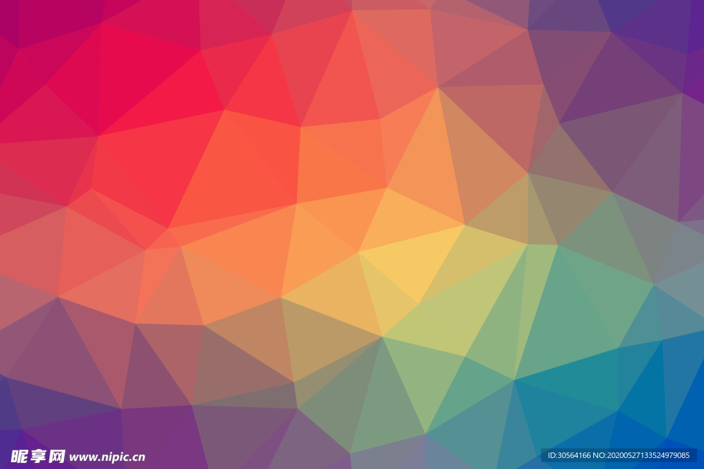 菱形渐变色彩合成背景素材