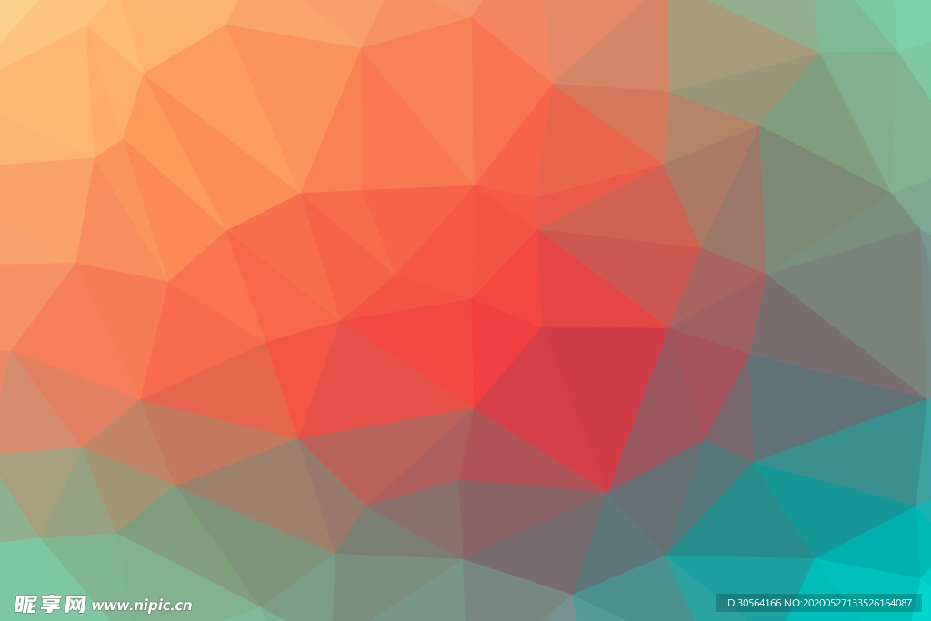 菱形渐变色彩合成背景素材