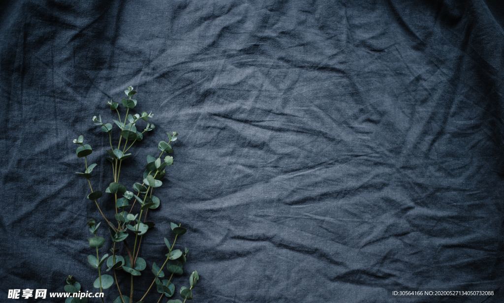 花朵桌布暗色意境合成背景素材