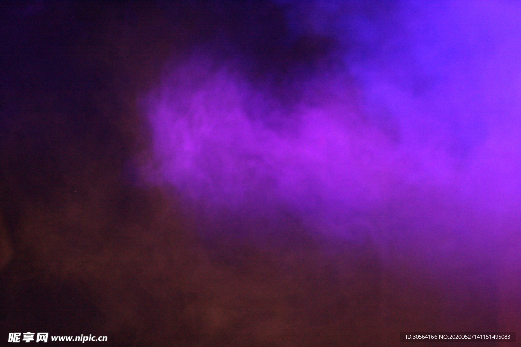 烟雾夜晚热闹活动合成背景素材