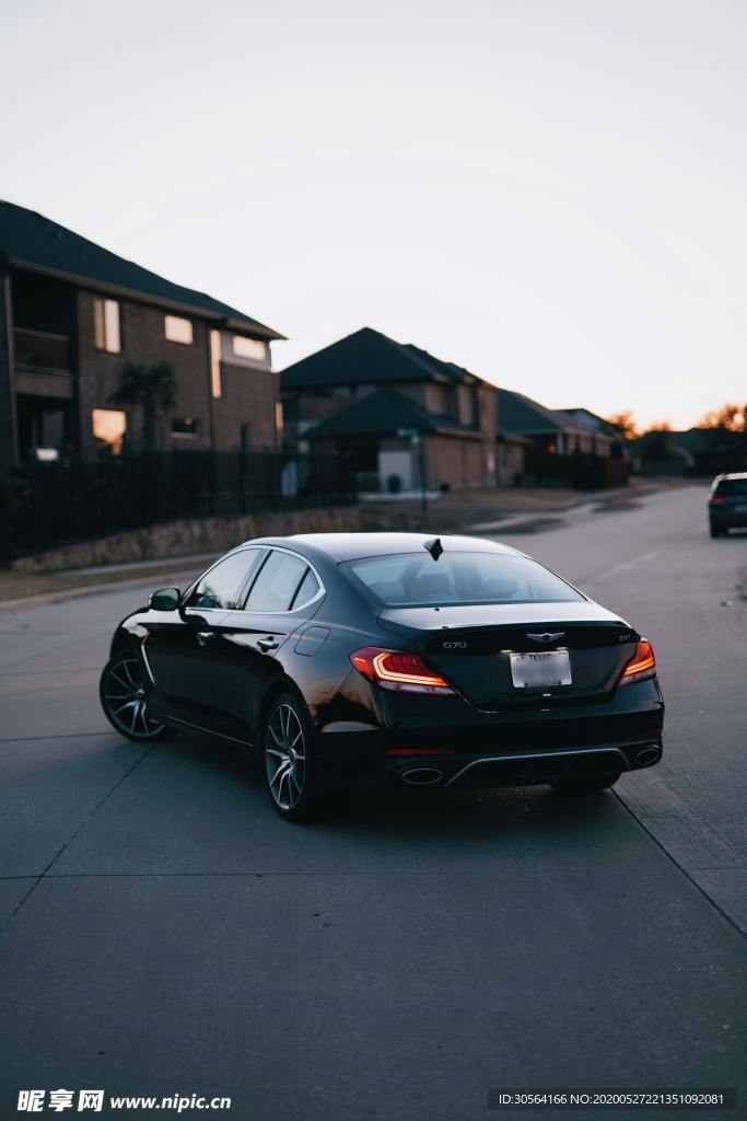 跑车豪车轿跑车身背景素材