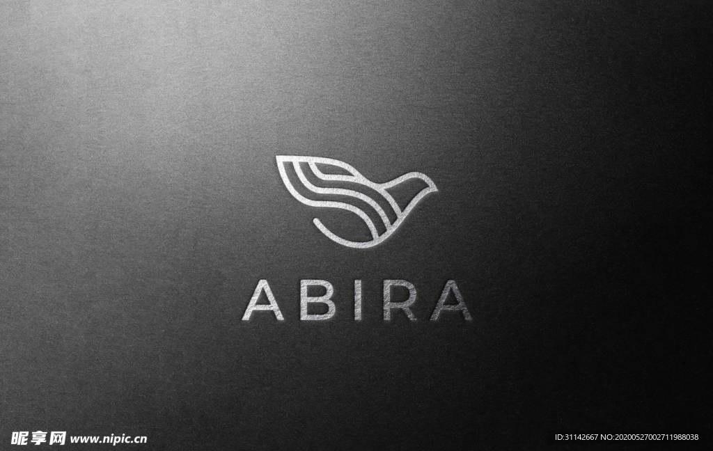 LOGO样机 烫银效果