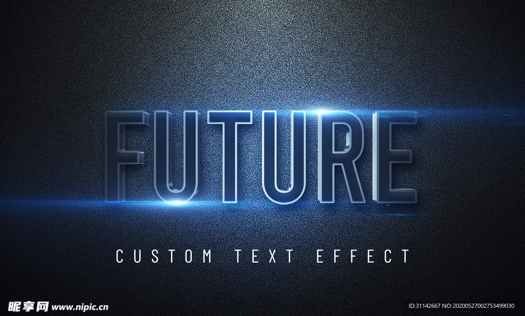 字体样式 未来科幻效果