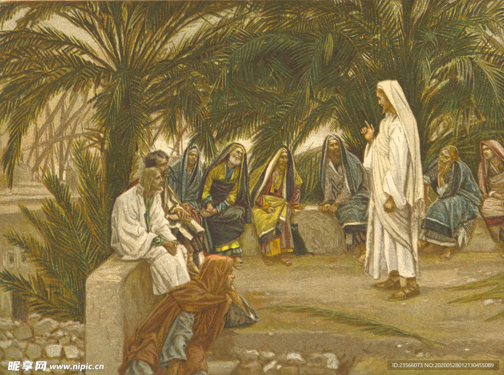 詹姆斯提索油画作品