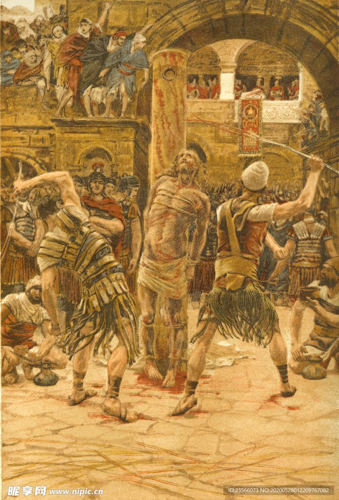 詹姆斯提索油画作品