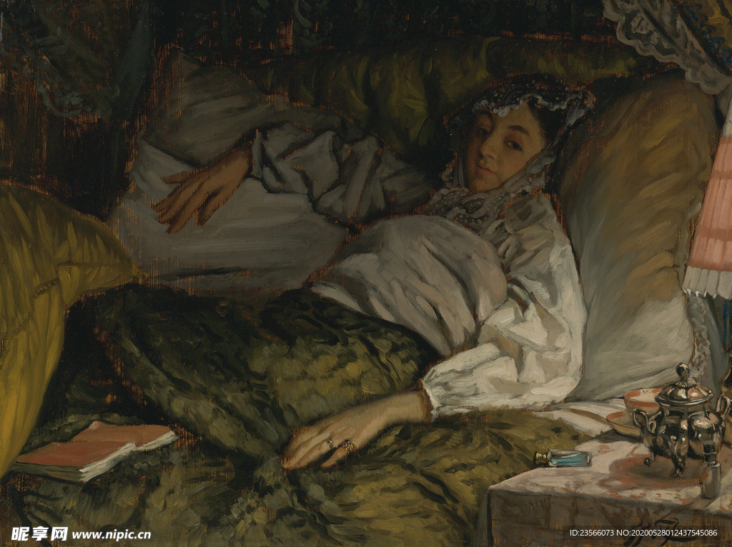 詹姆斯提索油画作品