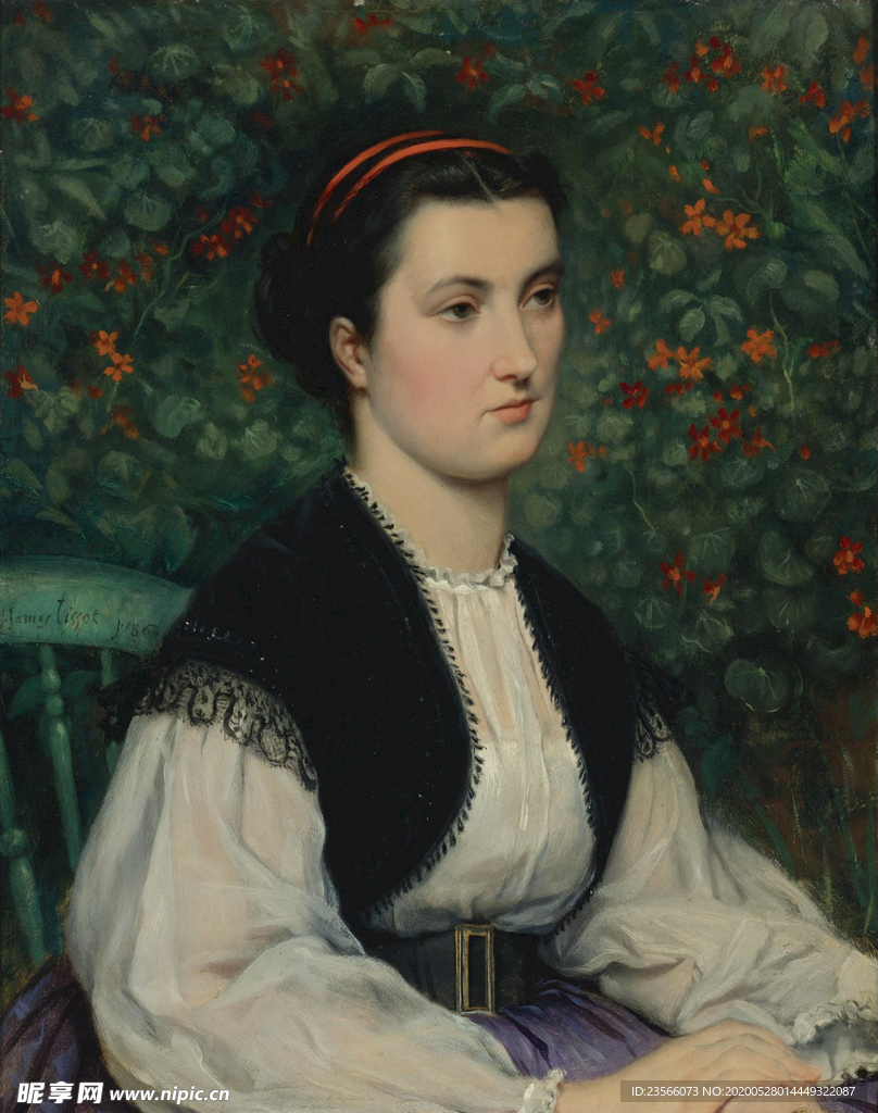 詹姆斯提索油画作品