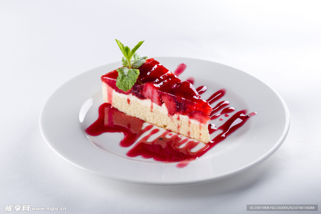 草莓蛋糕水果蛋糕图片