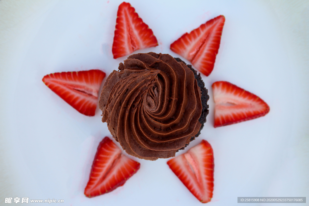 草莓蛋糕水果蛋糕图片