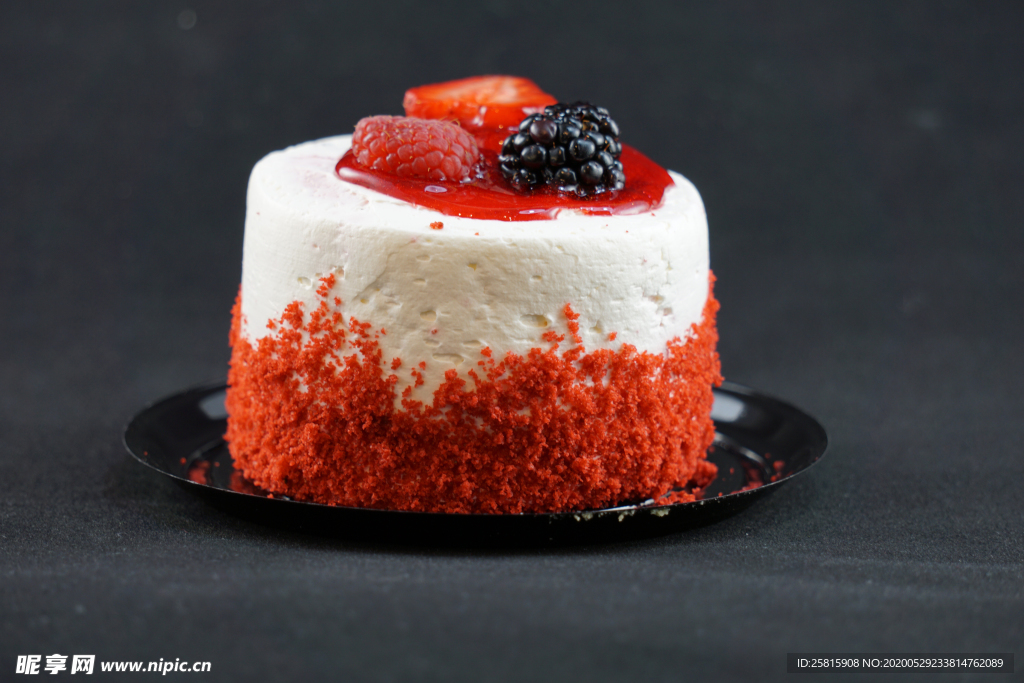 草莓蛋糕水果蛋糕图片