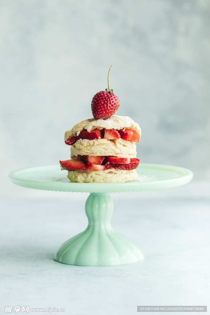 草莓蛋糕水果蛋糕图片