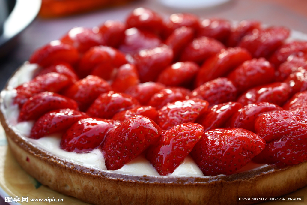 草莓蛋糕水果蛋糕图片