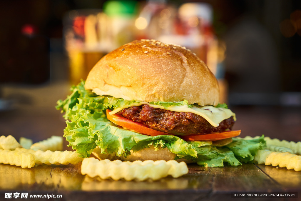 汉堡包汉堡图片
