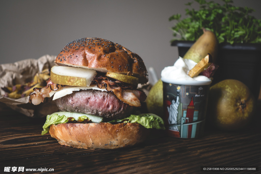 汉堡包汉堡图片